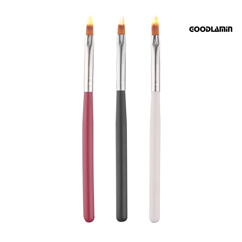Cọ xước nail, cọ ombre dùng loang màu vẽ móng nail N.P Nails (1 cọ trắng)