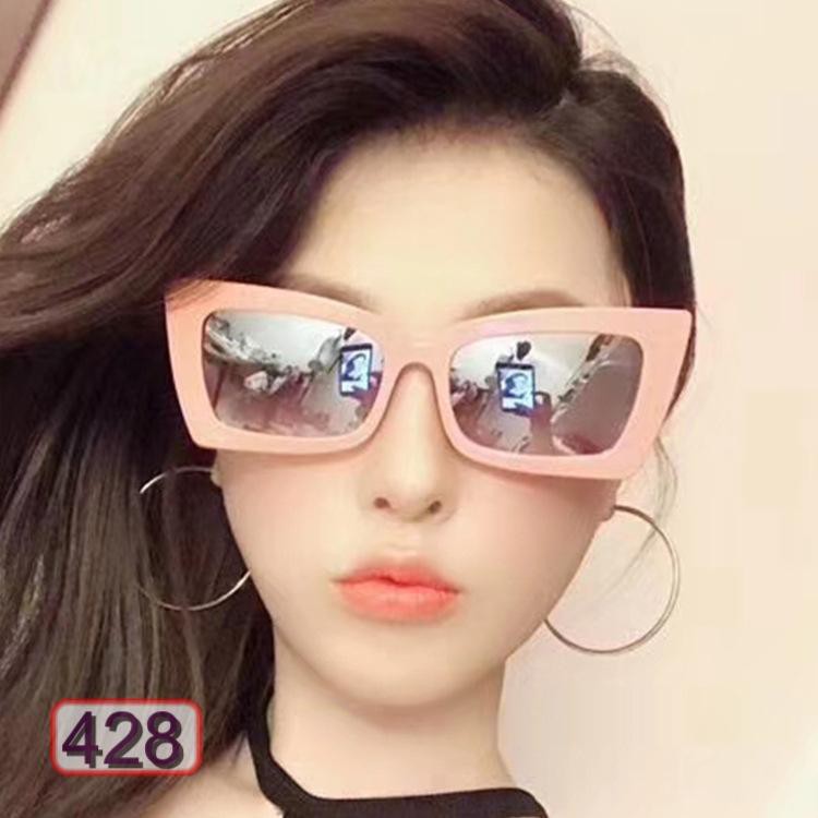 MẮT KÍNH THỜI TRANG NỮ FORM VUÔNG 428 2 MÀU TRẮNG HỒNG SIÊU SANG CHẢNH | BigBuy360 - bigbuy360.vn