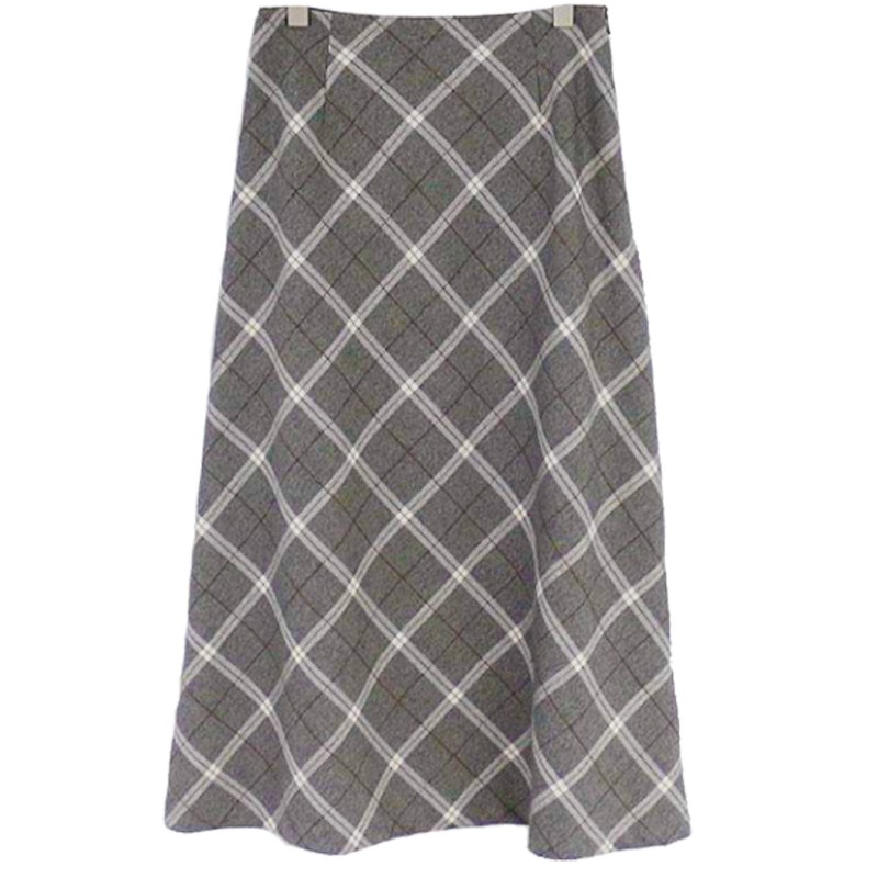 Chân váy MORAN kẻ sọc xòe dài tiểu thư sang trọng Korea (ORDER) | BigBuy360 - bigbuy360.vn