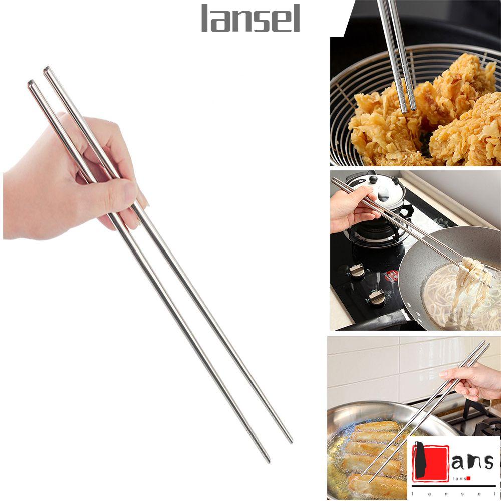 Đũa ăn bằng thép không gỉ bền bỉ có thể tái sử dụng phong cách Trung Hoa