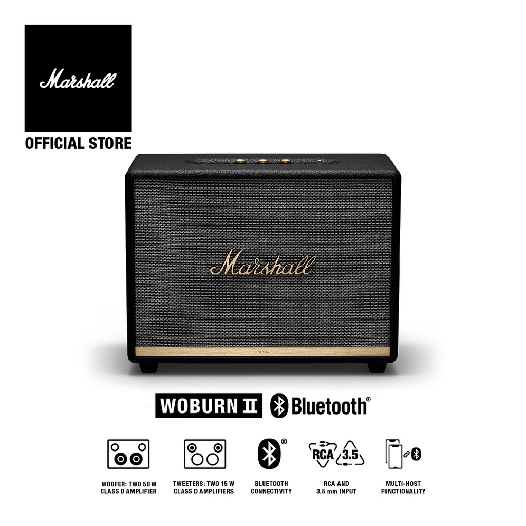 Loa Marshall WOBURN II Bluetooth Homeline - 1 năm bảo hành