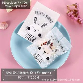 Túi đựng bánh cookie, bánh hành...