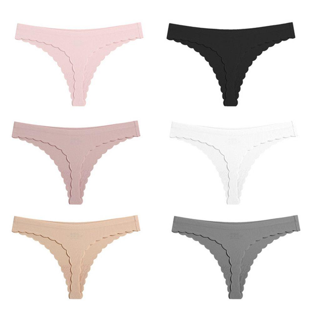 Quần Lót Lụa Lạnh Siêu Mỏng Không Đường May Gợi Cảm Cho Nữ