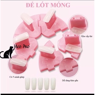 Đế gắn móng tập sơn , vẽ làm móng tay chân