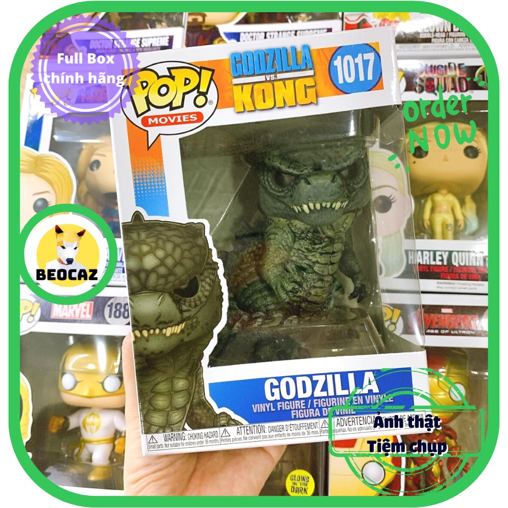 Funko Pop Godzilla Kong Khủng Long Chính Hãng Dominion Giganotosaurus Jurassic World Tổng hợp mẫu tiệm Beocaz