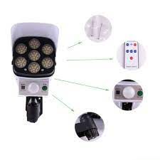 Đèn Giả Cam Gắn Tường-Đèn Năng Lượng Mặt Trời -Giả Cam Chống Trộm
