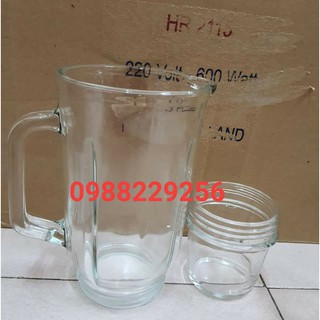 Combo cối thủy tinh lớn và cối thủy tinh nhỏ máy xay sunhouse