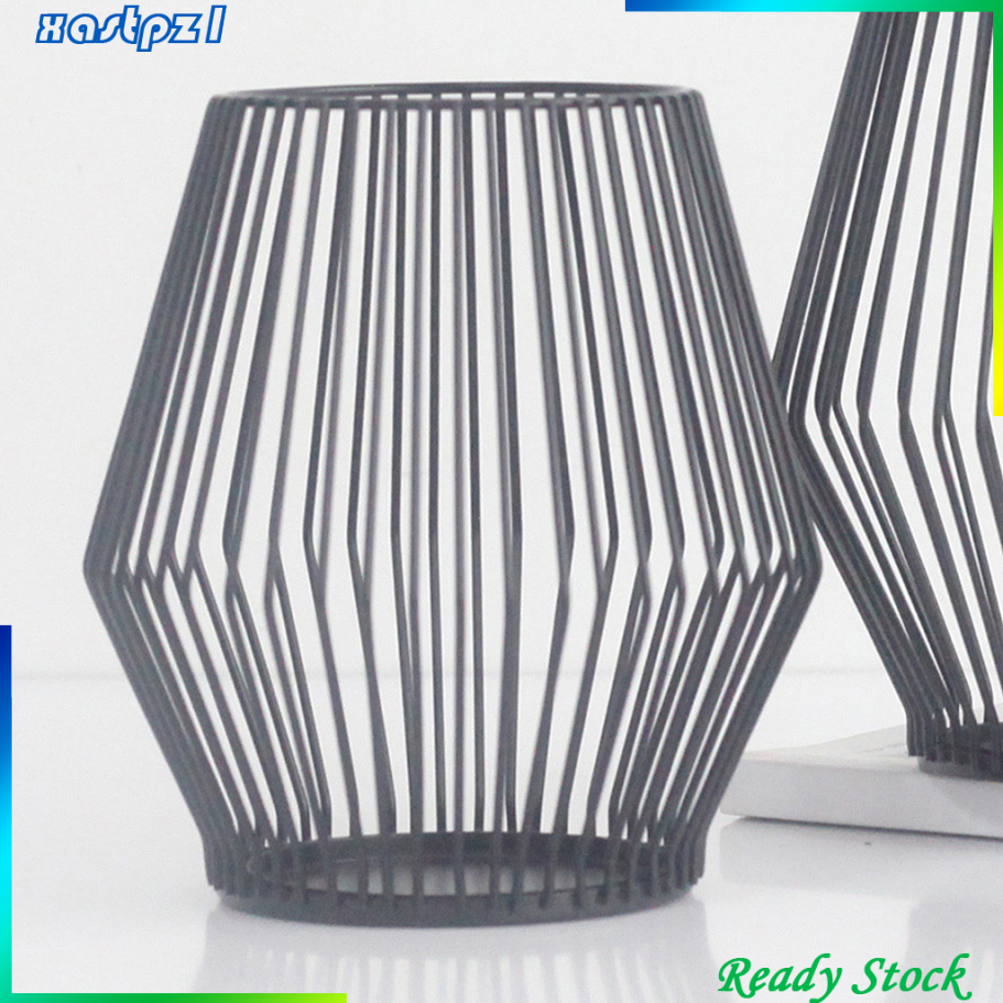 [Ready Stock]Iron Wire Tealight Votive Candle LED Candle Case Holder Cup Candle Holder
