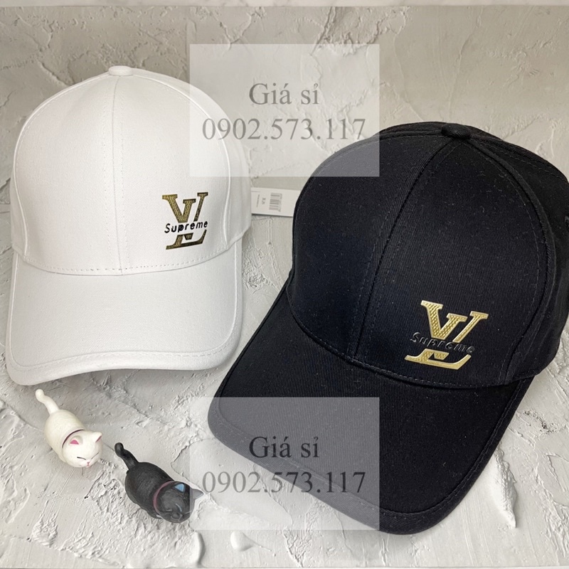 Nón kết lưỡi trai L.V hông thời trang đơn giản cá tính full tags thời trang nam nữ dễ phối đồ