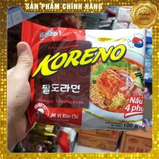 Mì Koreno Hàn Quôc nhiều vị gói 100g