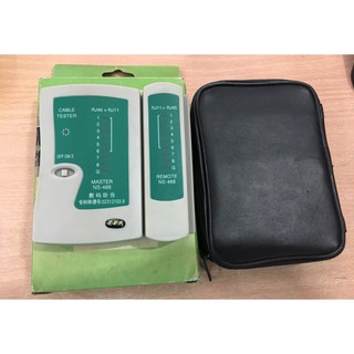 Bộ Test Mạng NS-468 Dây Mạng Cáp Điện Thoại Kiểm Tra Thử Đường Truyền RJ45 RJ11 RJ12 LAN (tặng kèm pin,túi)