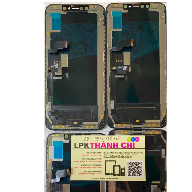 Màn hình Apple Iphone XS Max - Màn Hình Nguyên Bộ Oled, Màu Đen
