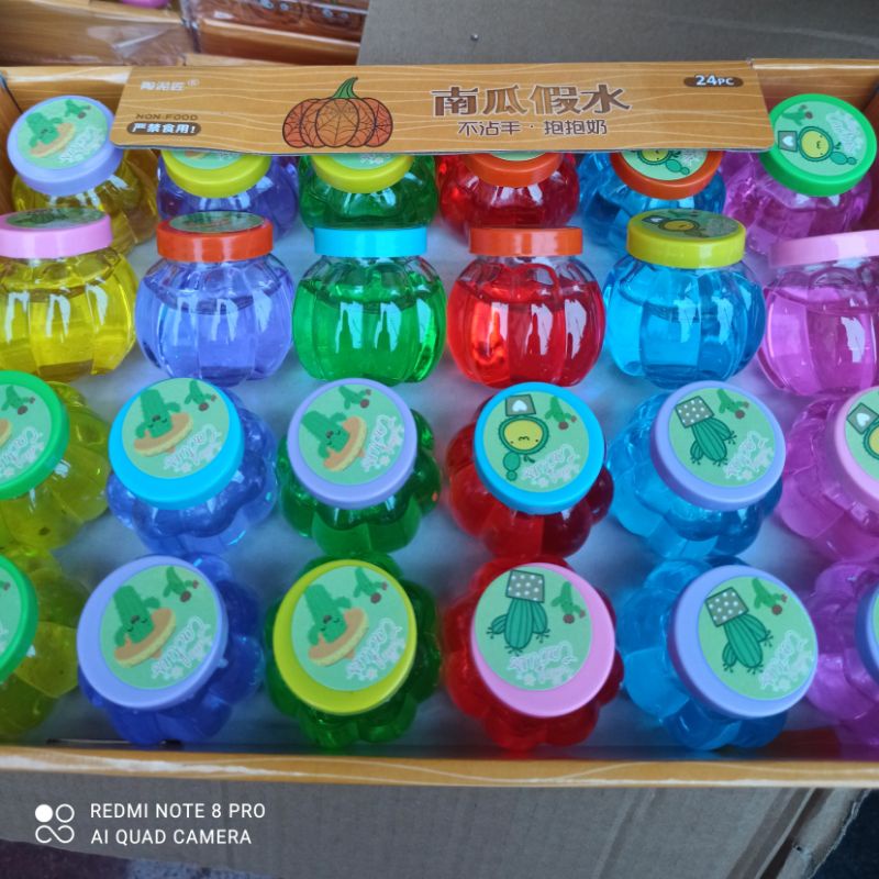 Slam Hộp 24 Slime Hình Bí Ngô Loại Đẹp