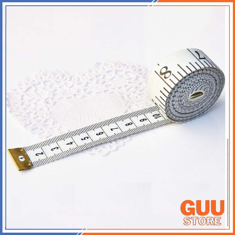 Thước dây mềm đo vải 150x1.2cm tiện dụng - GUU SHOP Tặng Kèm khi mua các sản phẩm khác