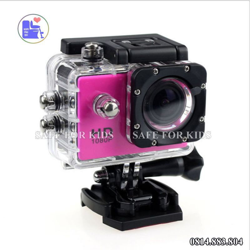 [Mã 159ELSALE hoàn 7% đơn 300K] Camera Hành Trình Ô Tô Xe Máy SJ4000 Chống Thấm Nước 30m, Zoom 4x Màn Hình LCD