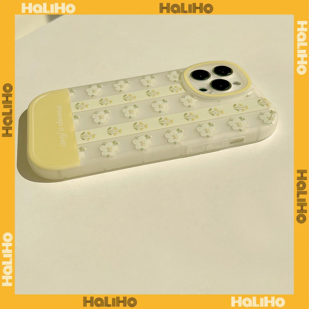 iPhone Case Silicone Soft Case Clear Case TPU Airbag Shockproof Full Coverage Protection Camera Yellow Lace Flower For iPhone 13 Pro Max iPhone 12 Pro Max iPhone 11 iPhone 7 Plus