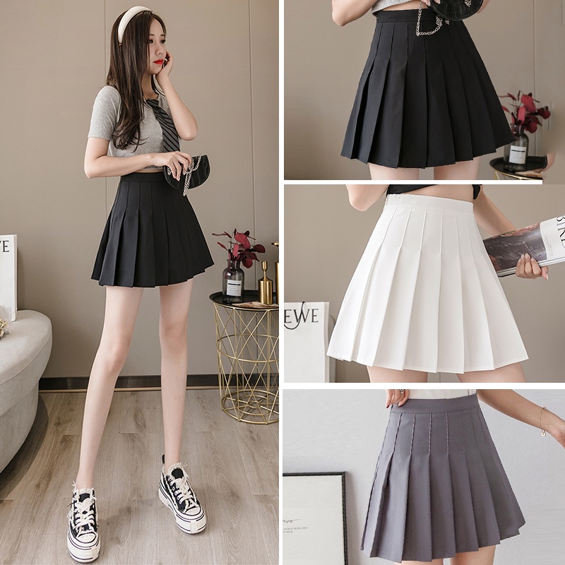 Chân váy tennis xếp ly cạp cao dáng chữ A hàng Quảng Châu loại 1 Sogeum.store