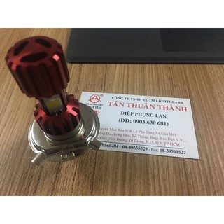 Đèn Led 3 tim H4 | đèn Led xe máy