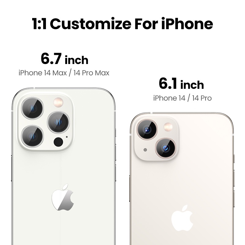 Ugreen Set 2 Kính Cường Lực Bảo Vệ Màn Hình Điện Thoại Chống Nhìn Trộm Cho iPhone 14 Pro Max 13 Pro Max