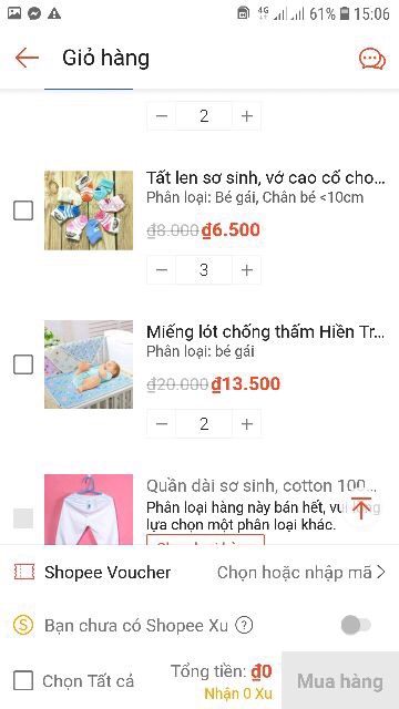 Đơn sơ sinh khách chọn (Inbox)