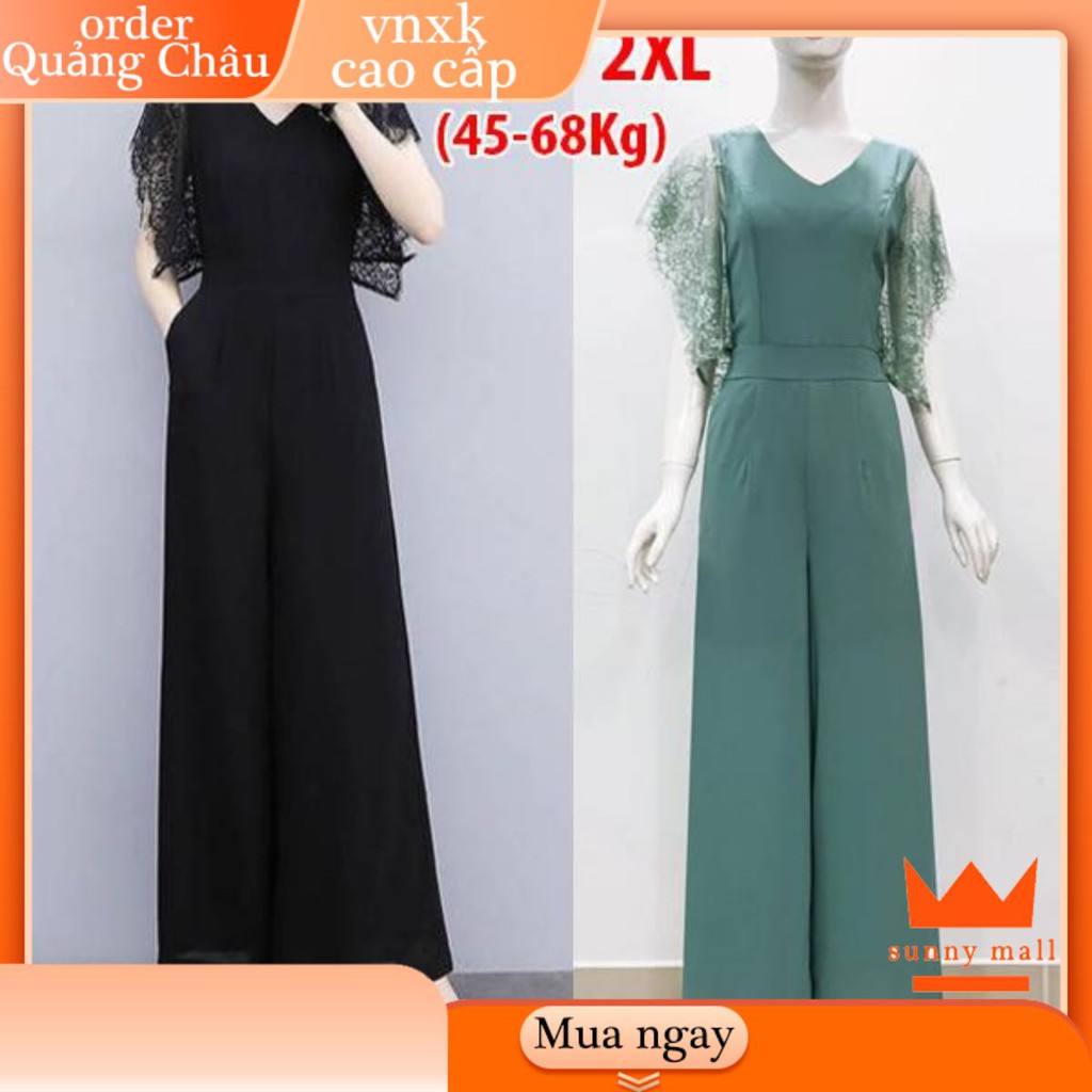 BỘ JUMPSUIT DẠO PHỐ DÀI CÔNG SỞ CỔ TIM TAY CÁNH TIÊN VẢI TỐT BIGSIZE THIẾT KẾ GIÁ RẺ ĐẸP