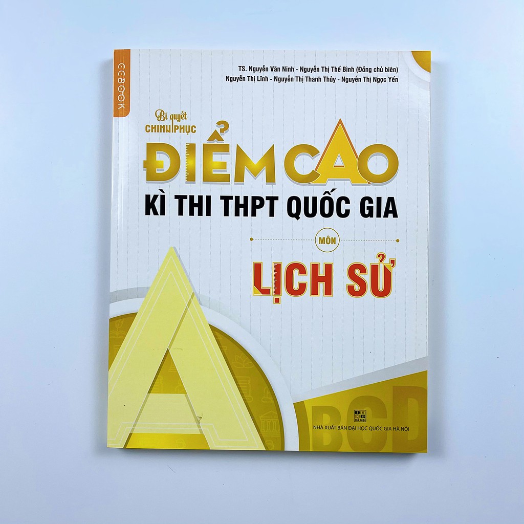 Combo Sách Bí quyết chinh phục điểm cao kì thi THPT Quốc gia môn Văn, Sử, Địa