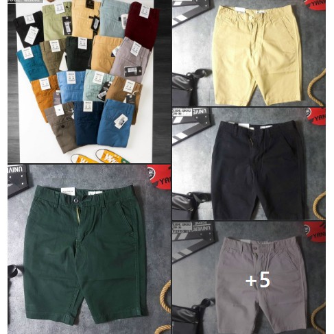 Quần short kaki nam cao cấp gồm 8 màu  (size 28->36) 282 2