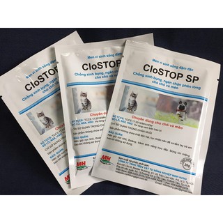 MEN VI SINH SỐNG ĐẬM ĐẶC CLOSTOP SP 20g.
