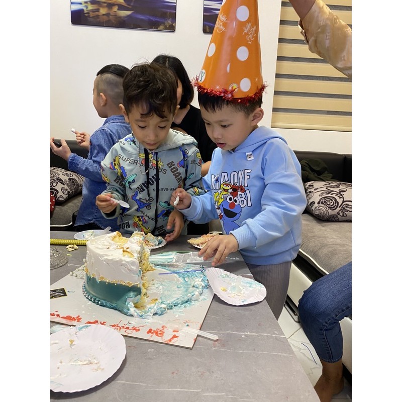 [Mã FAMAYFA2 giảm 10K đơn 50K] Áo hoodie hoạt hình cho bé