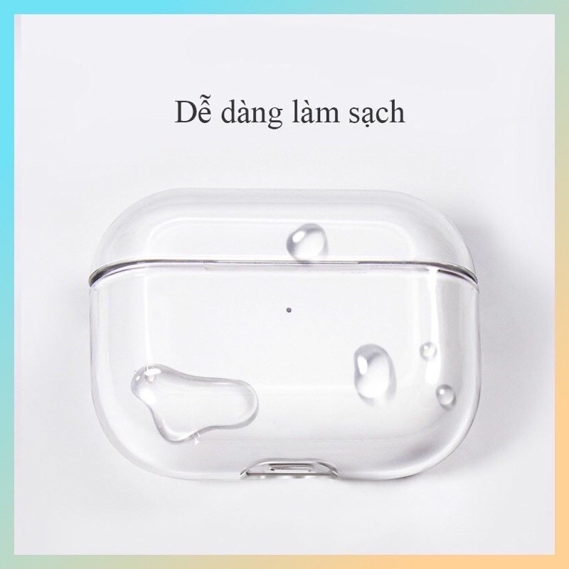 Bọc Silicon trong suốt dành cho Air pod 1-2 và Airpod Pro