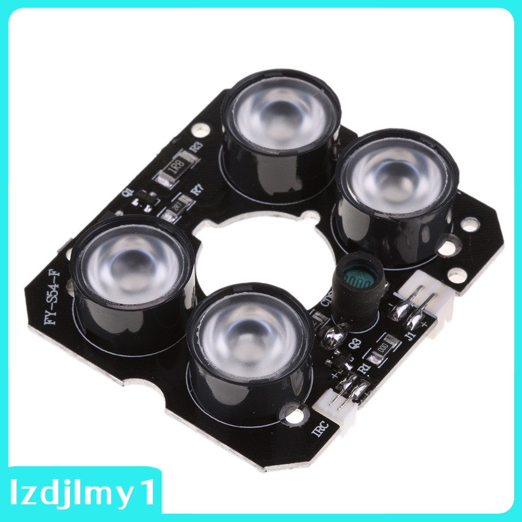 Bóng Đèn Hồng Ngoại 4 LED 850nm IR Tốc Độ Cao Lzdjlmy1 Cho Máy Quay An Ninh CCTV