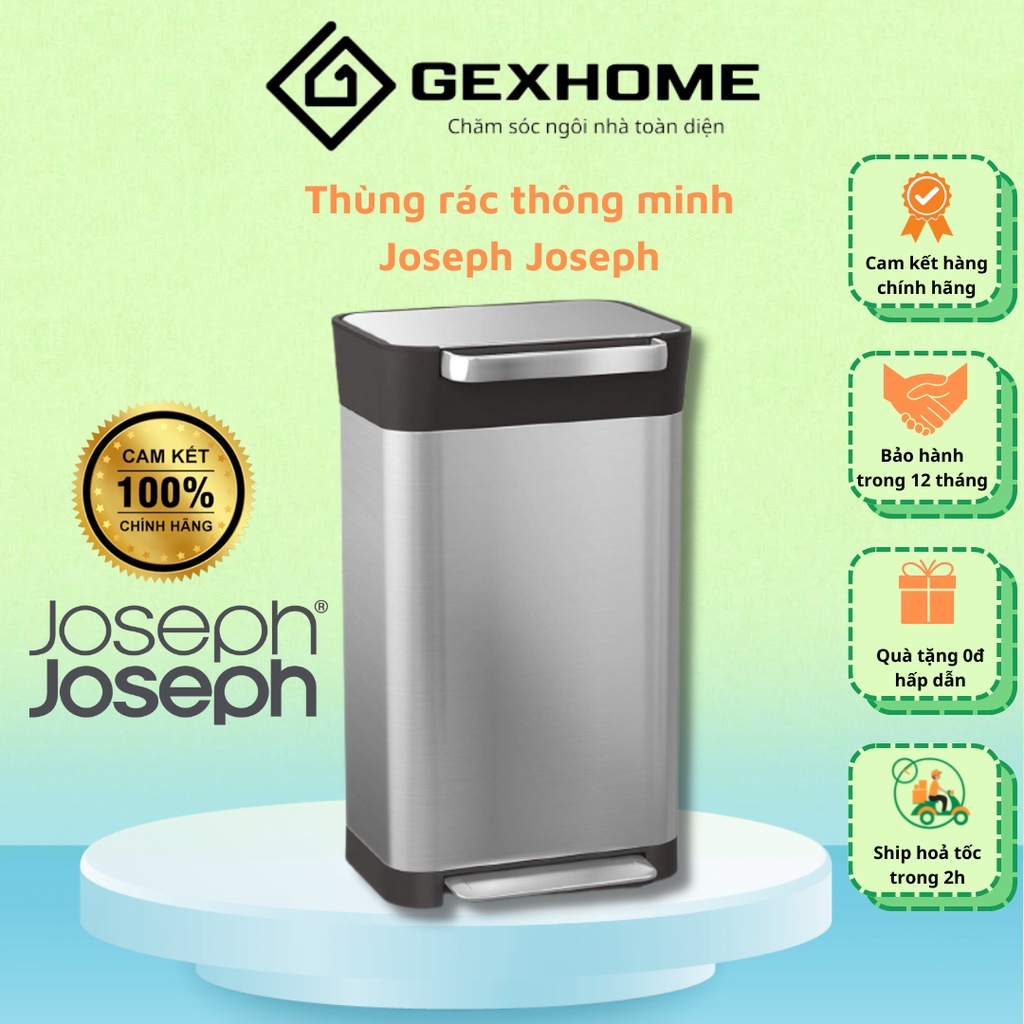 Thùng Rác Thông Minh Titan 20L Joseph Joseph 30037 [nhập Đức chính hãng] - Gexhome