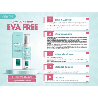 Dung dịch vệ sinh phụ nữ EVA FREE
