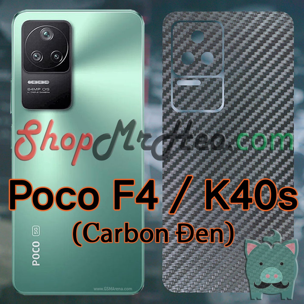 Skin Dán Mặt Sau Lưng Poco F4 5G - Xiaomi Redmi K40s