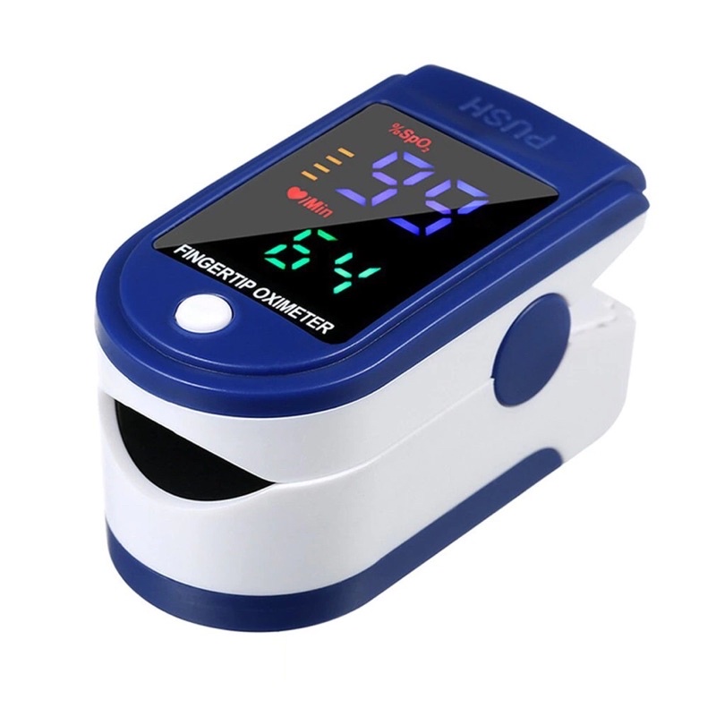 Máy đo spo2 kẹp ngón cầm tay pulse oximeter, máy theo dõi nồng độ oxy trong máu