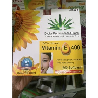 vitamin e hộp 100 viên