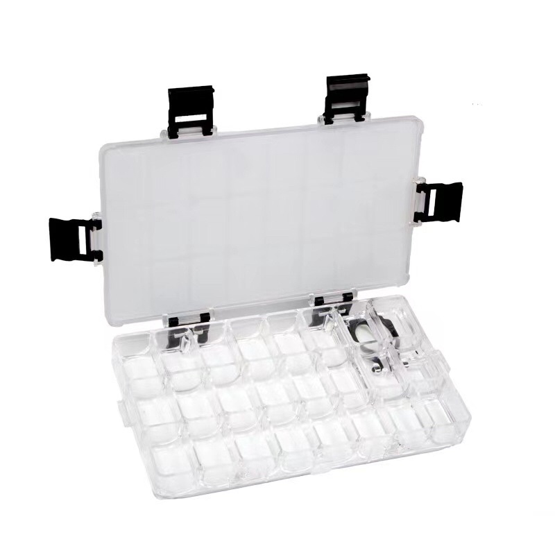 Khay đựng bột vẽ 24 ô cỡ to nail