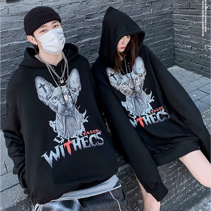 [Giá Sale] ÁO HOODIE - ÁO KHOÁC NỈ NGOẠI Withecs (HD2160 - Cổ Chui)