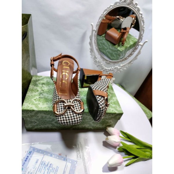 AmT(VIDEO) Sandal 7p Caro Mũi Vuông Da Mềm Êm Loại 1 Xịn Fullbox Cao Cấp