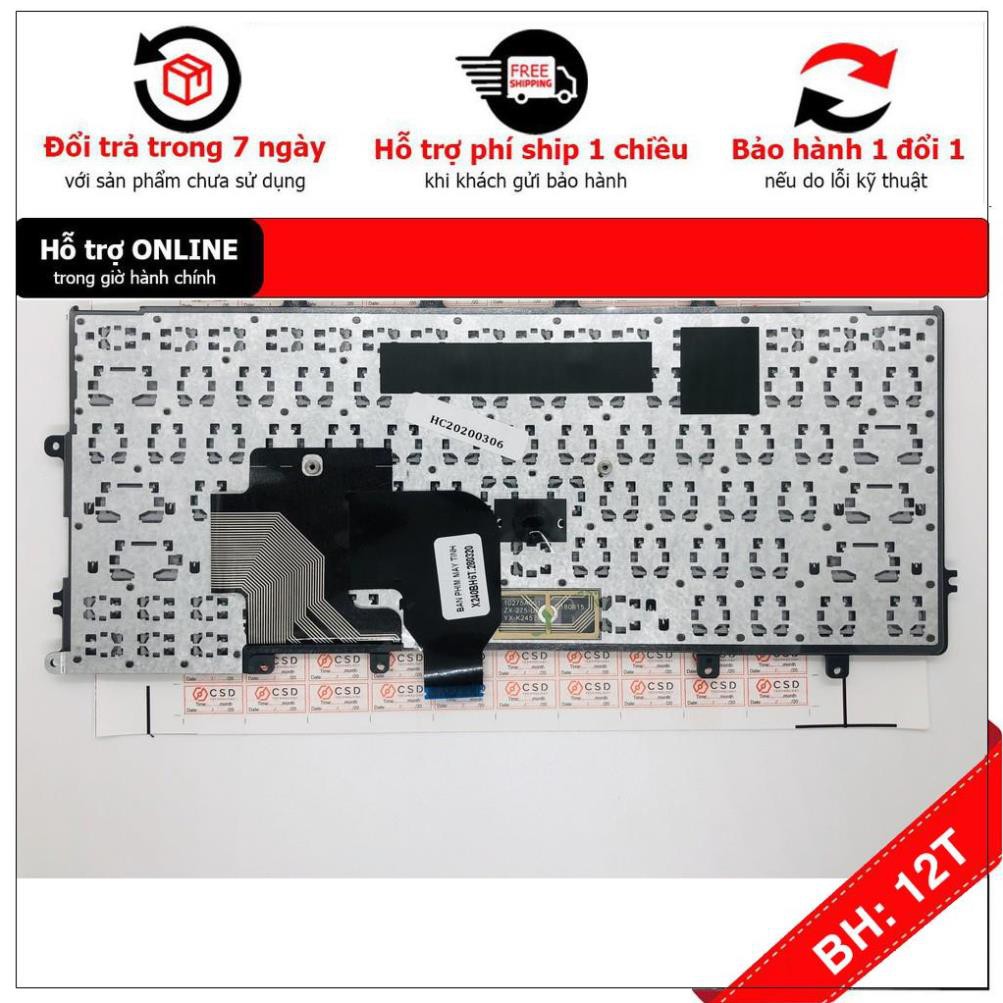 [BH12TH] . Bàn Phím Lenovo ThinkPad X240 X240s X250 X260 X270 Có Chuột - . Mới 100%