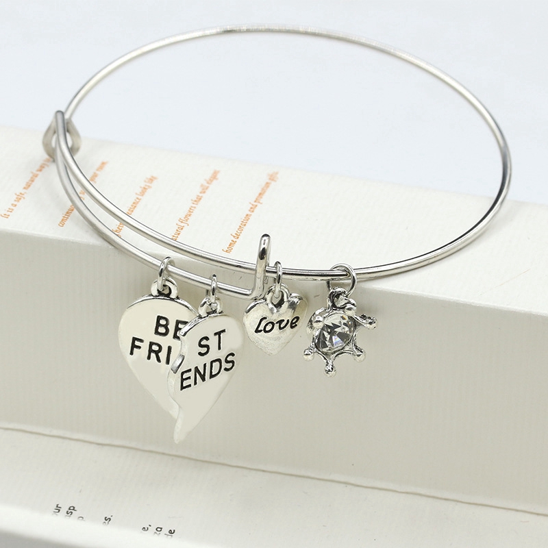 ✨ 【✅COD】 ✨Vòng Đeo Tay Hình Trái Tim Dành Cho Bạn Thân | BigBuy360 - bigbuy360.vn