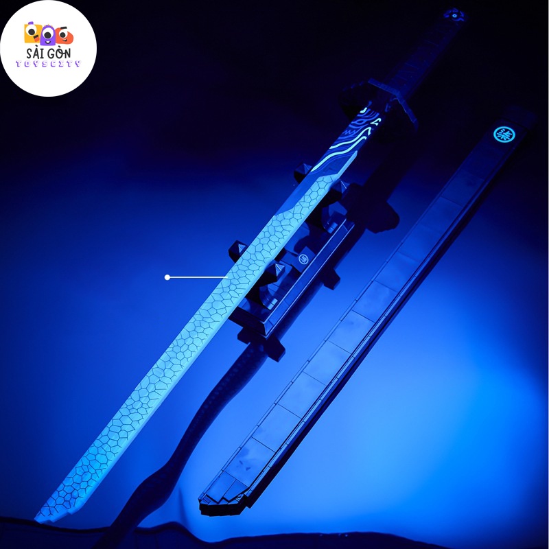 Đồ Chơi Lắp Ráp Xếp Hình Mô Hình Thanh Kiếm Magiced Blade Knife Của Killer Seven DK1505 Với 853 PCS