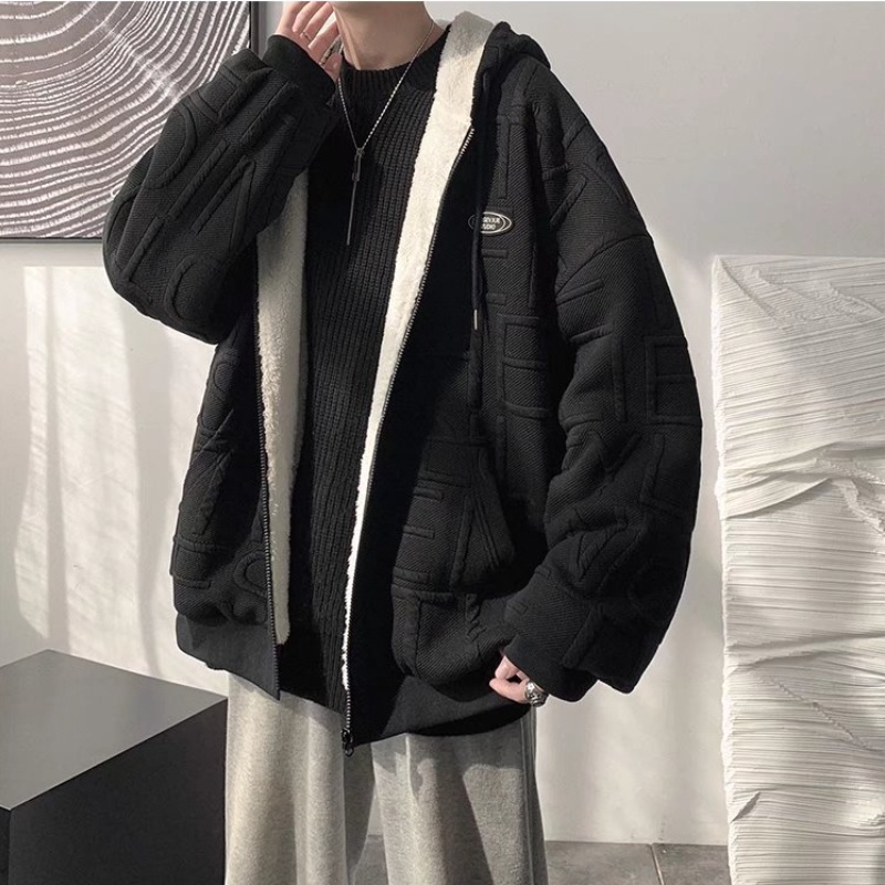 Áo khoác hoodie dáng rộng thời trang phong cách Hàn Quốc cho nam/ nữ