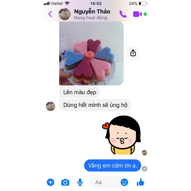 Bột lá cẩm tím tạo màu bánh, thạch, xôi 30g TG FOODS