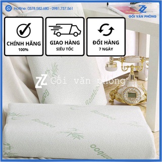 [ CAO SU NON ] Gối Ngủ Vỏ Sợi Trẻ Bamboo Hàng Loại 1 Cao Cấp ZURI PILLOW GDH-03