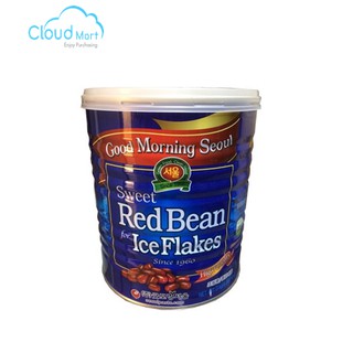 Đậu đỏ đóng hộp red bean 3kg - nguyên liệu pha chế - cloud mart