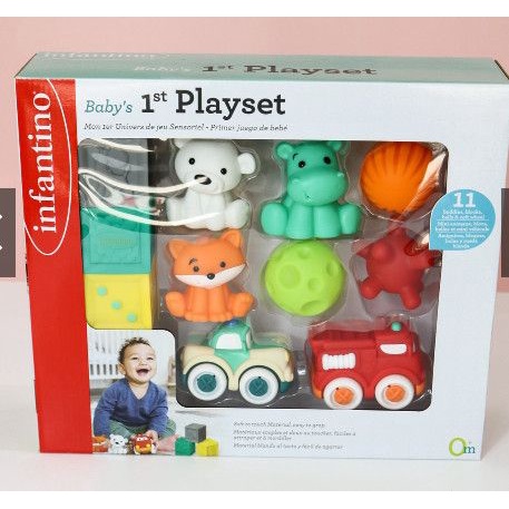Đồ chơi Infantino - Set Đồ Chơi Khám Phá Baby’s 1st Playset
