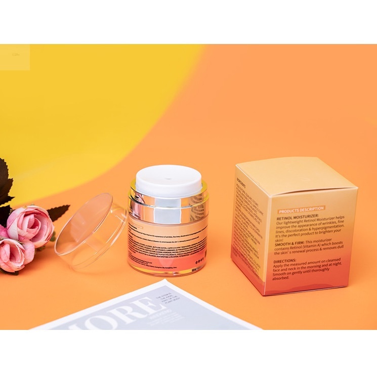 Kem Retinol GLAMN Retinol Dưỡng Ẩm Sâu Làm Sáng Da Chống Lão Hóa