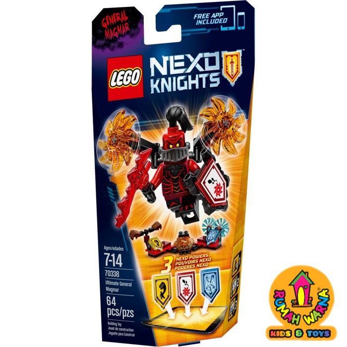 Mô hình đồ chơi Lego hiệp sĩ Nexo 70338