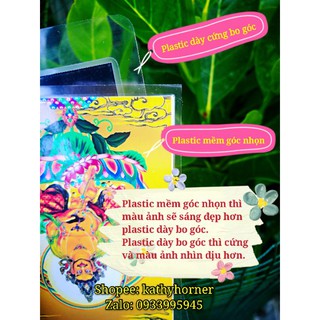 Hình Phật ép plastic